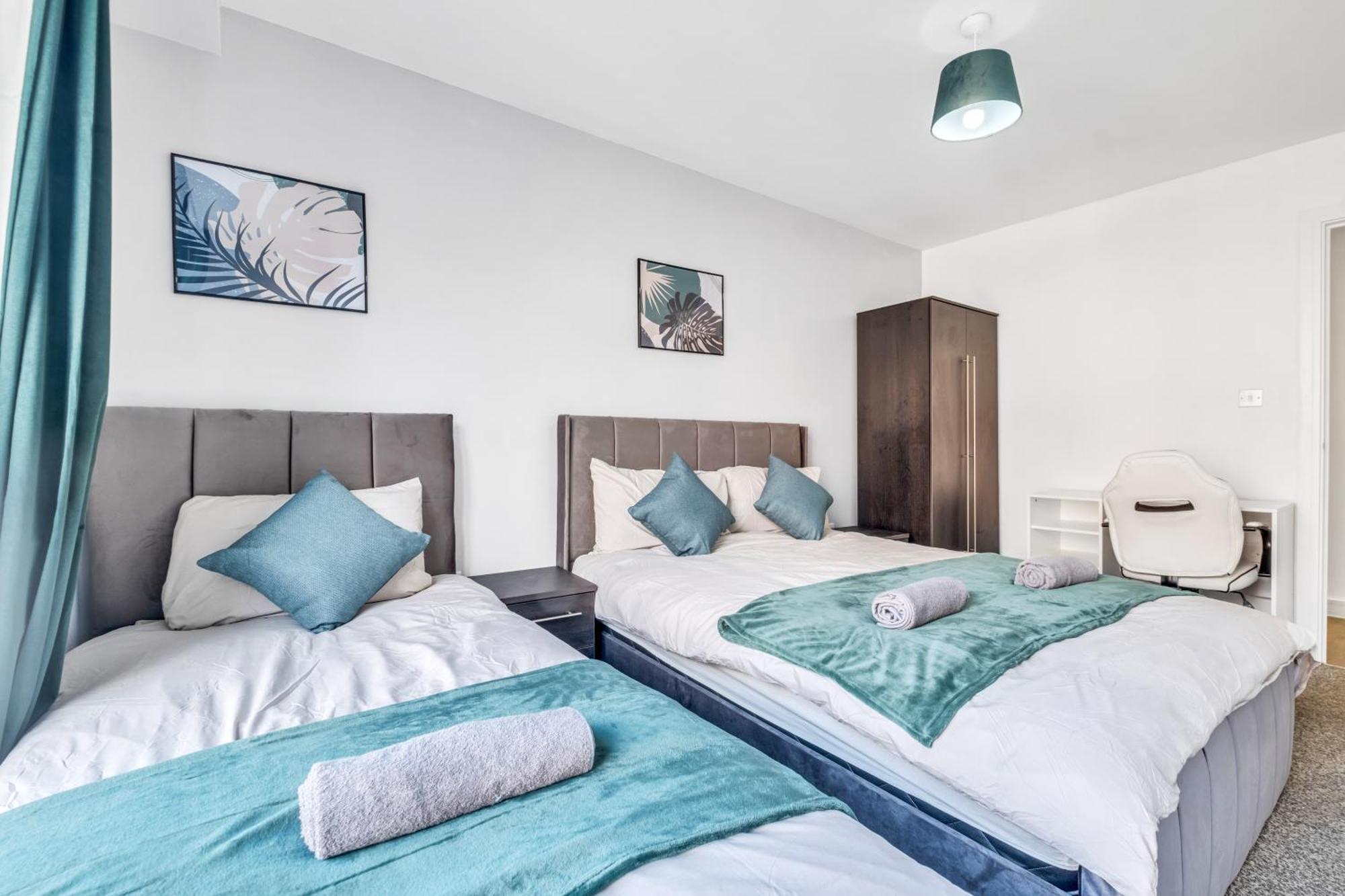 City Centre Emerald Escape - Sleeps-6, 2Beds & 2Baths , Netflix , Free Internet Birmingham Zewnętrze zdjęcie